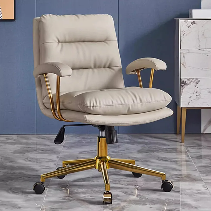 Comfortable Arm Office Chair Bedroom Vanity Desk Modern Office Chair Makeup Luxury Relaxing Computer Muebles Salon Furniture
Comfortable Arm Office Chair Bedroom Vanity Desk Modern Office Chair Makeup Luxury Relaxing Computer Muebles Salon Furniture