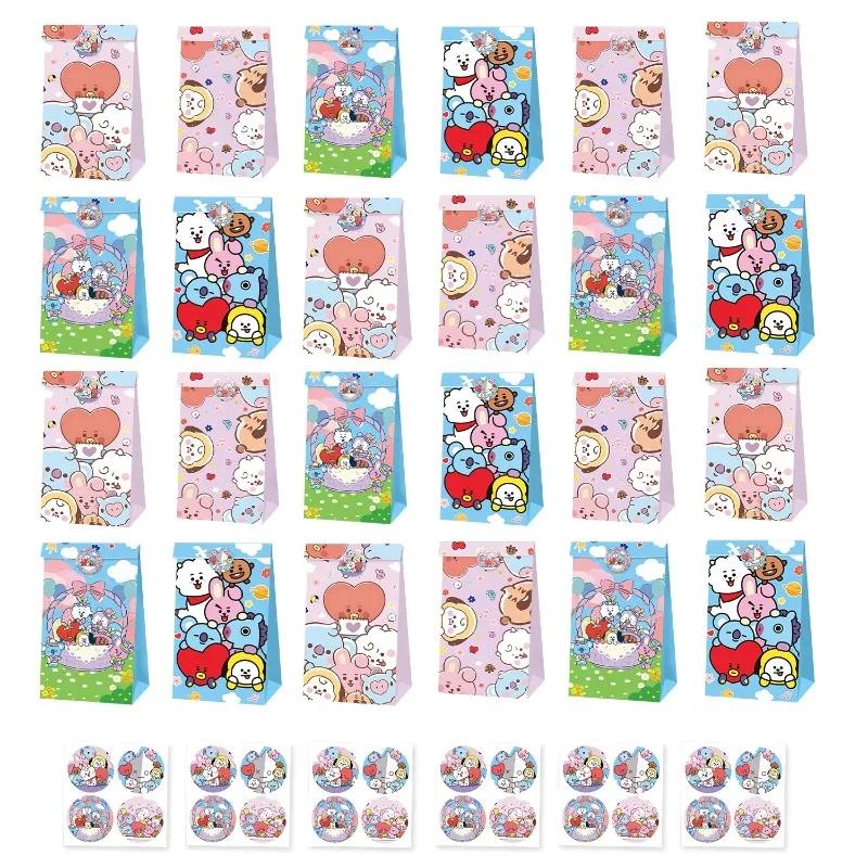 BT21 Cartoon Party Gift Bag - Candy Bag with Cute Design for Celebrating Birthday Party - Gift Item for Giving Presents 2026
BT21 Cartoon Party Gift Bag - Candy Bag with Cute Design for Celebrating Birthday Party - Gift Item for Giving Presents 2026