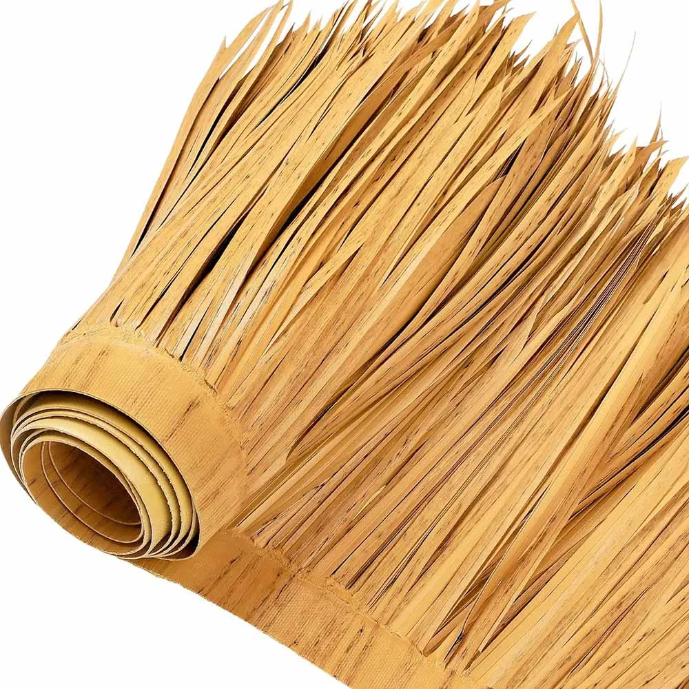 Simulated thatch new style thatch roof thatch long straw roof pavilion grass plastic thatch house
Simulated thatch new style thatch roof thatch long straw roof pavilion grass plastic thatch house