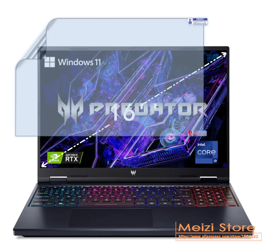 2 шт., прозрачная/матовая защитная пленка для Acer Predator Helios Neo 16 2023 дюйма
2 шт., прозрачная/матовая защитная пленка для Acer Predator Helios Neo 16 2023 дюйма