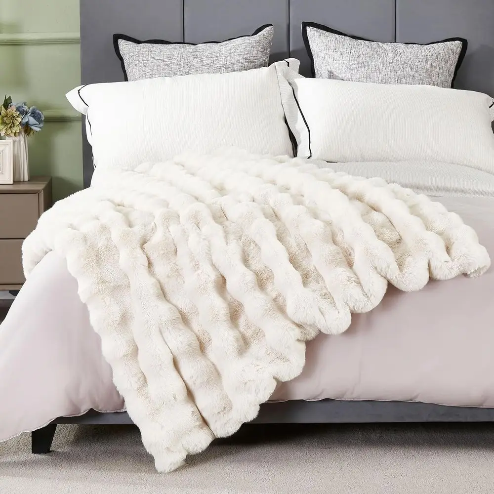 Sot aux Rabbit ur Throw Blanket or Couch, Thick Cozy Decorative Warm uzzy Bubble ur Blanket or Soa Chair Bedroom Living Room Dor
Sot aux Rabbit ur Throw Blanket or Couch, Thick Cozy Decorative Warm uzzy Bubble ur Blanket or Soa Chair Bedroom Living Room Dor