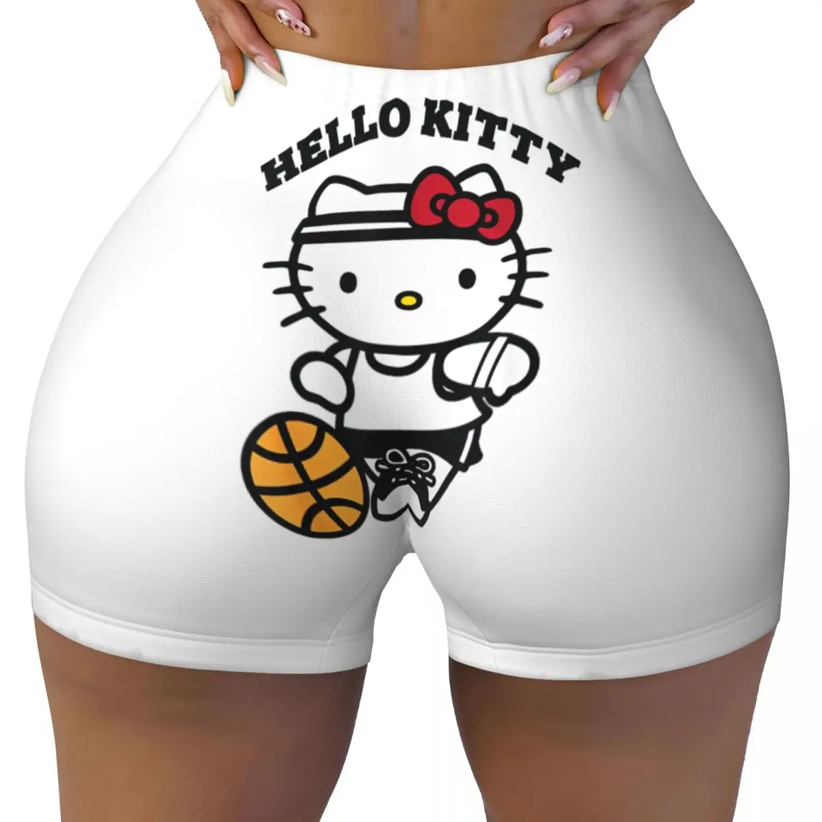 Женские шорты для фитнеса и йоги Hello Kitty, баскетбольные шорты с героями мультфильмов, байкерская спортивная одежда для бега
Женские шорты для фитнеса и йоги Hello Kitty, баскетбольные шорты с героями мультфильмов, байкерская спортивная одежда для бега