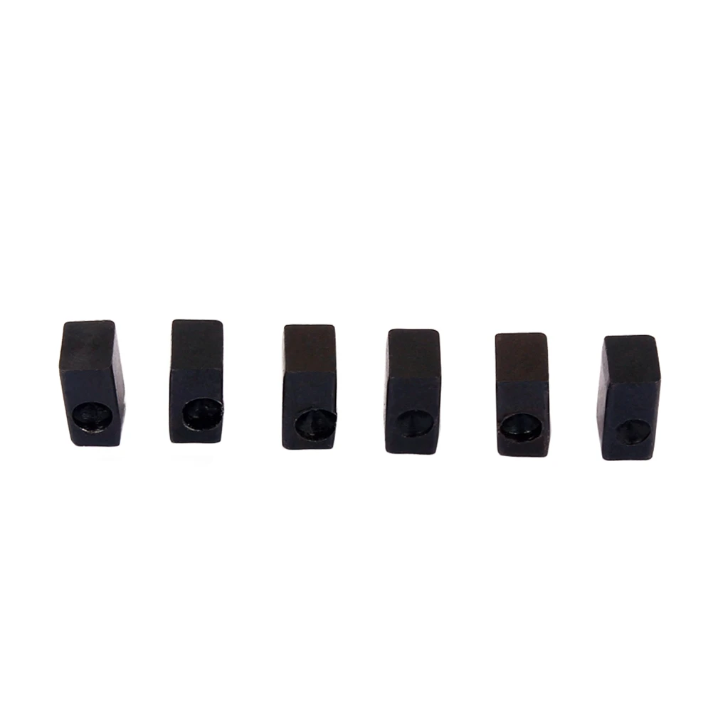 6 pcs String Block Electric Guitar Bridge Insert Saddle Bone Nut File Tailpiece Tremolo Durable Metal Replacement Parts For
6 pcs String Block Electric Guitar Bridge Insert Saddle Bone Nut File Tailpiece Tremolo Durable Metal Replacement Parts For