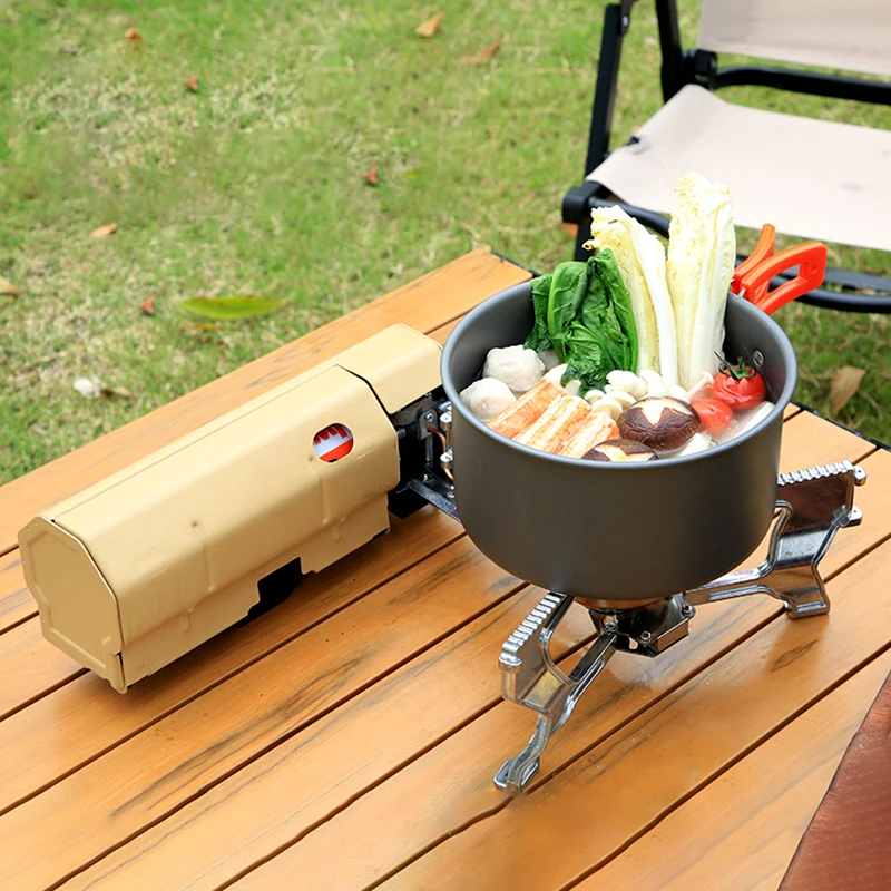 Portable Folding Gas Stove Khaki Outdoor Camping Stoves Travel Hiking Mountaineering Gas Burner with Bag Barbecue Picnic Cooking
Portable Folding Gas Stove Khaki Outdoor Camping Stoves Travel Hiking Mountaineering Gas Burner with Bag Barbecue Picnic Cooking