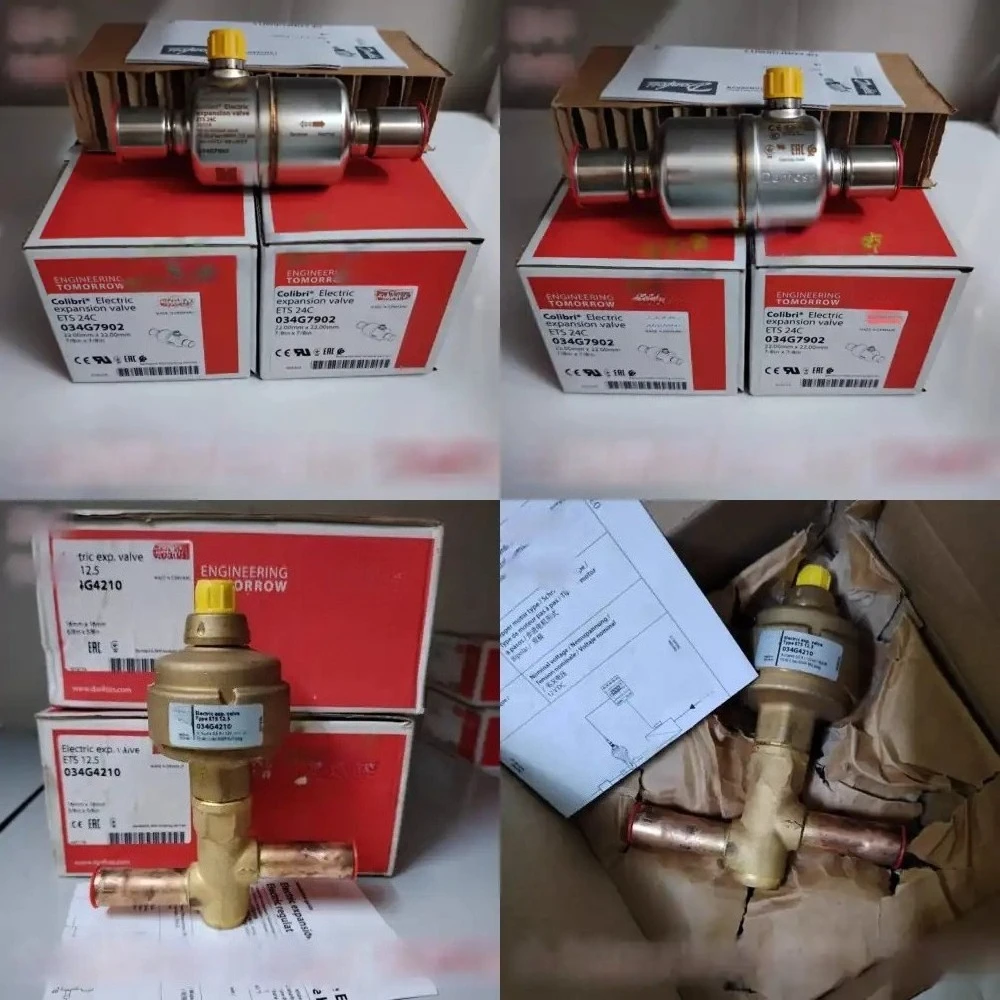 New for electronic expansion valve ETS24C (034G7902) ETS12.5 (034G4210)
New for electronic expansion valve ETS24C (034G7902) ETS12.5 (034G4210)