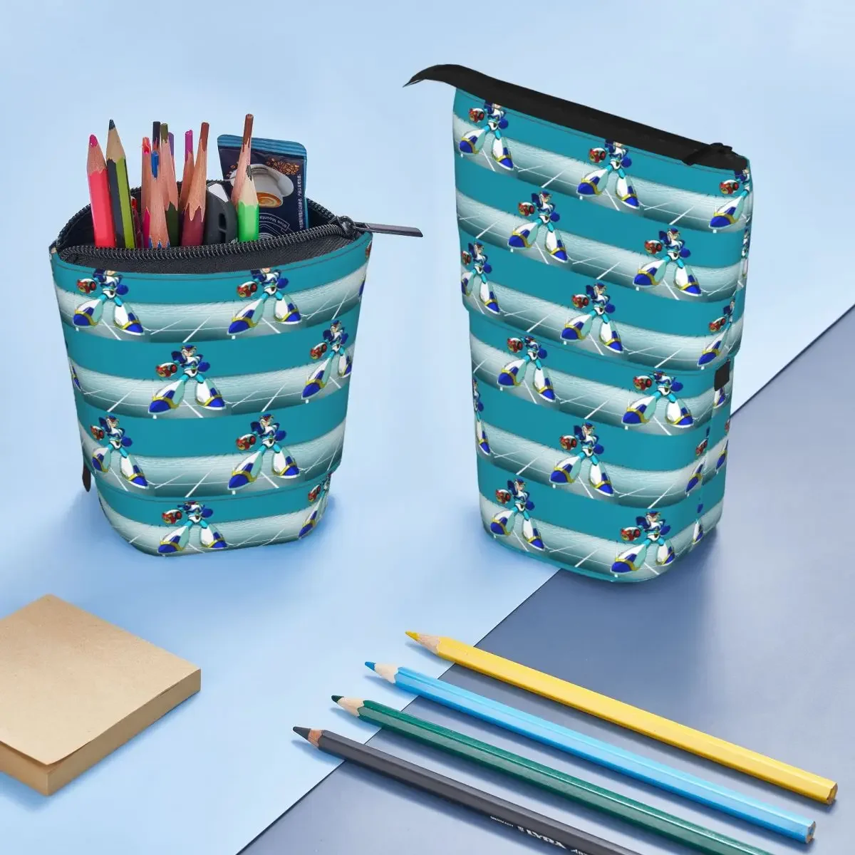 Megaman Video Game Mega Man Reversible Pencil Case for Studen School Pen Box Pencil Bag Stationery Supplies Pen Holder Bag
Megaman Video Game Mega Man Reversible Pencil Case for Studen School Pen Box Pencil Bag Stationery Supplies Pen Holder Bag