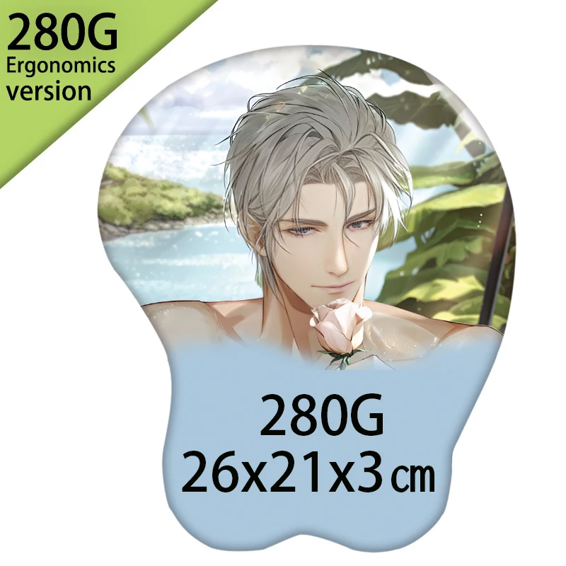 3D Silicone Wrist Support Mousepad Anime Girl Mouse Pad for Gaming Soft Leakproof Custom Print Computer Laptop Pad for Men
3D Silicone Wrist Support Mousepad Anime Girl Mouse Pad for Gaming Soft Leakproof Custom Print Computer Laptop Pad for Men