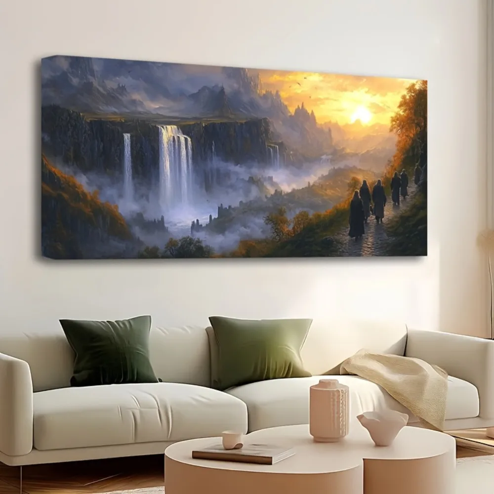 1.5 inch thick pine solid wood frame, Sierra Nevada, California landscape wall art painting, interior decoration
1.5 inch thick pine solid wood frame, Sierra Nevada, California landscape wall art painting, interior decoration