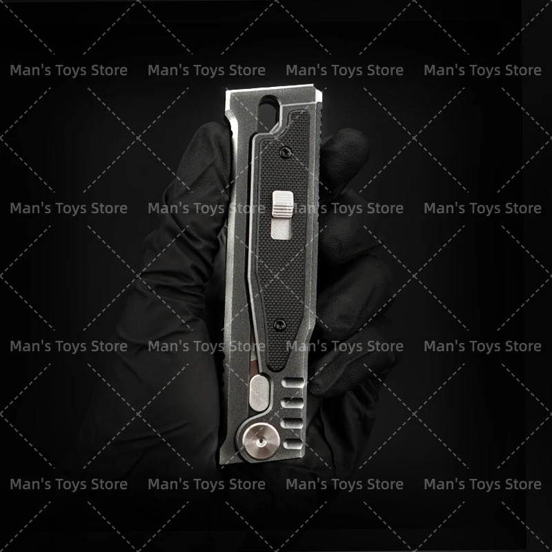 Средний нож RE-M с лезвием D2, портативный, для активного отдыха, походный, с рукоятью из алюминиевого сплава CNC 6061, многофункциональный инструмент EDC
Средний нож RE-M с лезвием D2, портативный, для активного отдыха, походный, с рукоятью из алюминиевого сплава CNC 6061, многофункциональный инструмент EDC