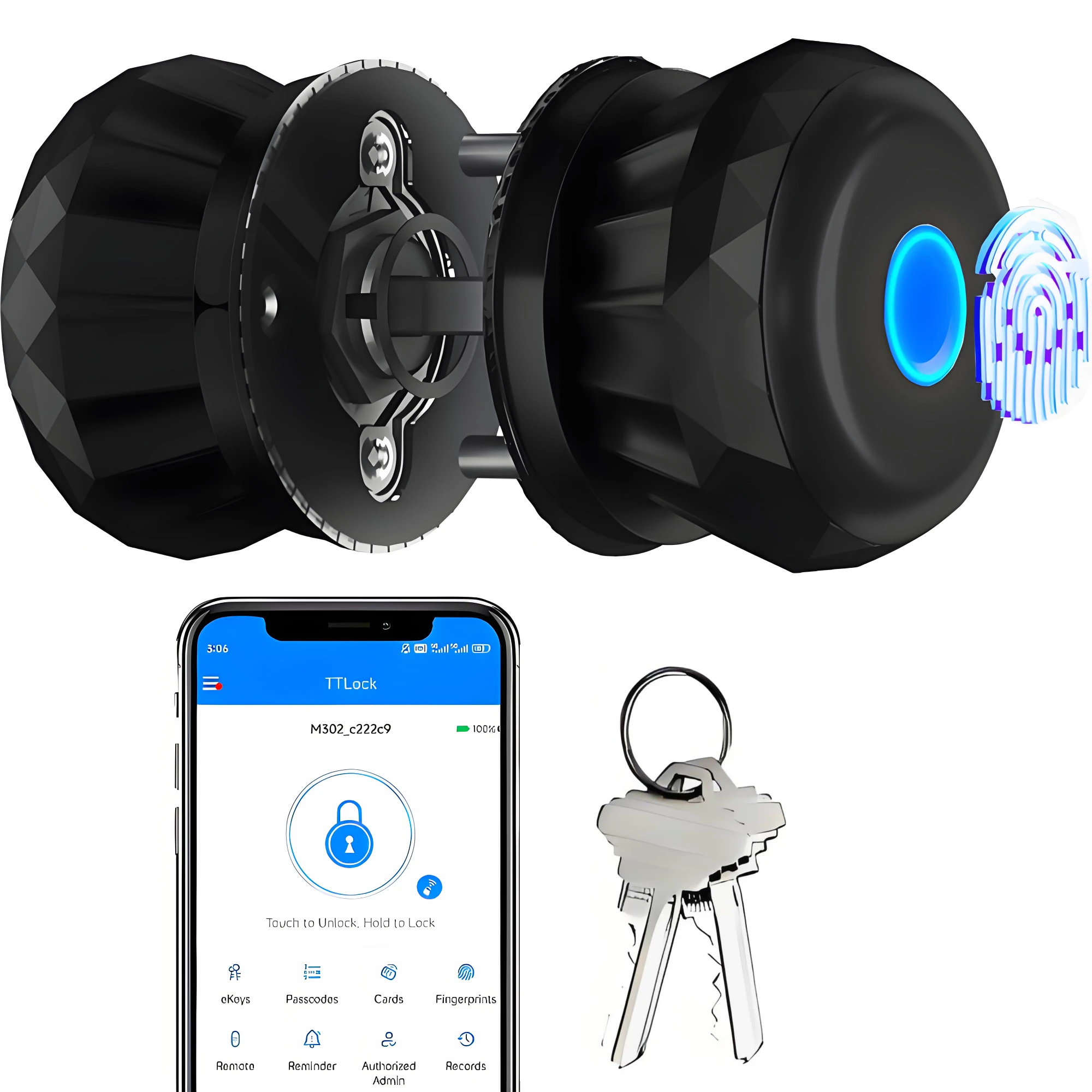 Умная дверная ручка Blacksmith, биометрический дверной замок, Bluetooth, умный замок, умный замок с отпечатком пальца, с управлением через приложение, простой замок для установки
Умная дверная ручка Blacksmith, биометрический дверной замок, Bluetooth, умный замок, умный замок с отпечатком пальца, с управлением через приложение, простой замок для установки