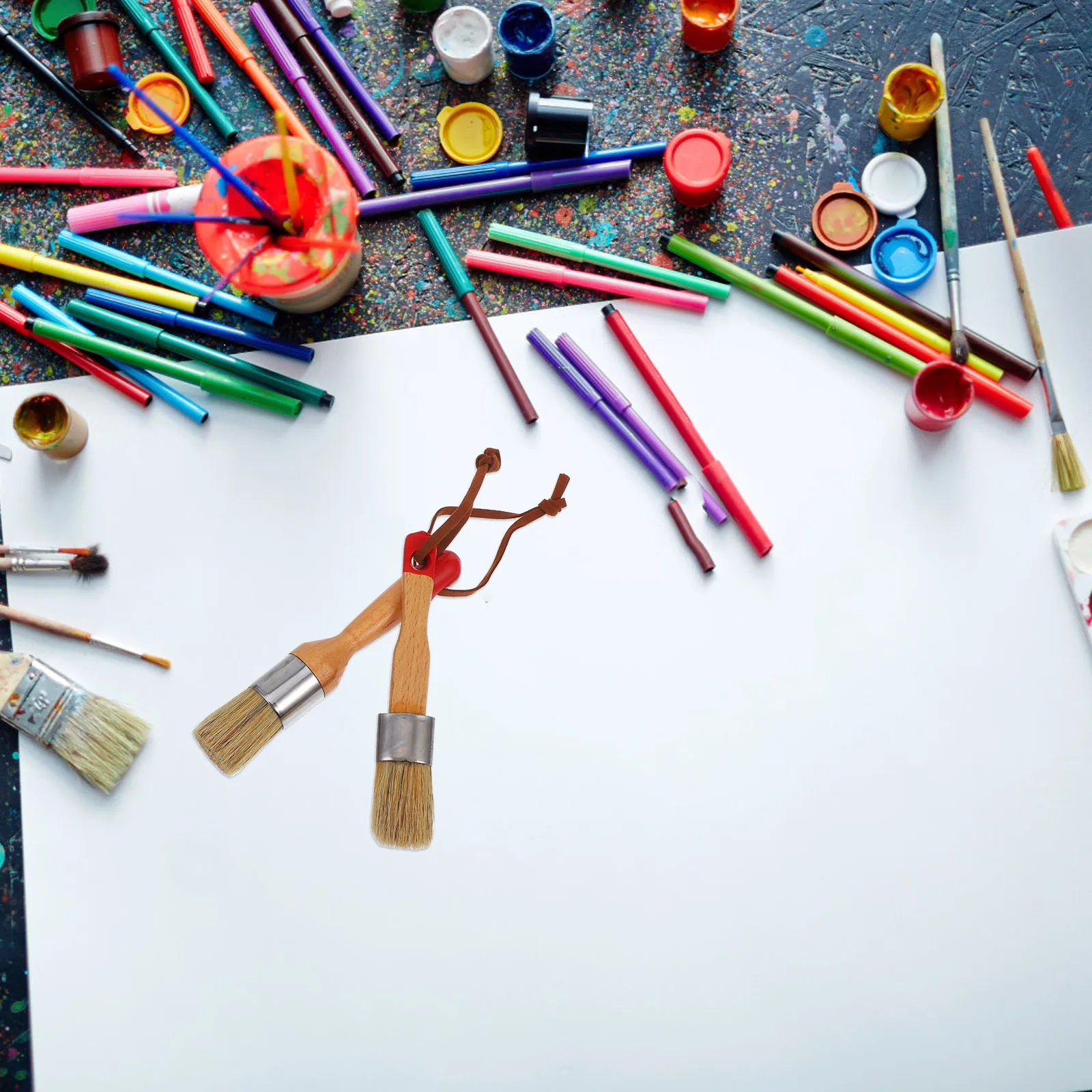 2 Pcs Painting Brush Chalk Brushes Hair Natural Supplies Wood Diy Art Bristle Oil
2 Pcs Painting Brush Chalk Brushes Hair Natural Supplies Wood Diy Art Bristle Oil