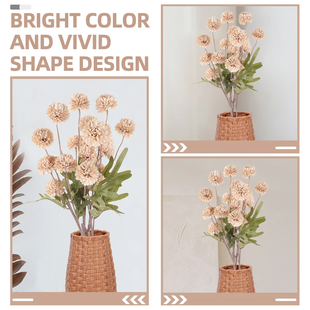 5pcs Artificial Mini Lifelike Diy Flower Arrangement Materials Plastic Dandelion Decorative Wedding Home DIY White Fall Color
5pcs Artificial Mini Lifelike Diy Flower Arrangement Materials Plastic Dandelion Decorative Wedding Home DIY White Fall Color
