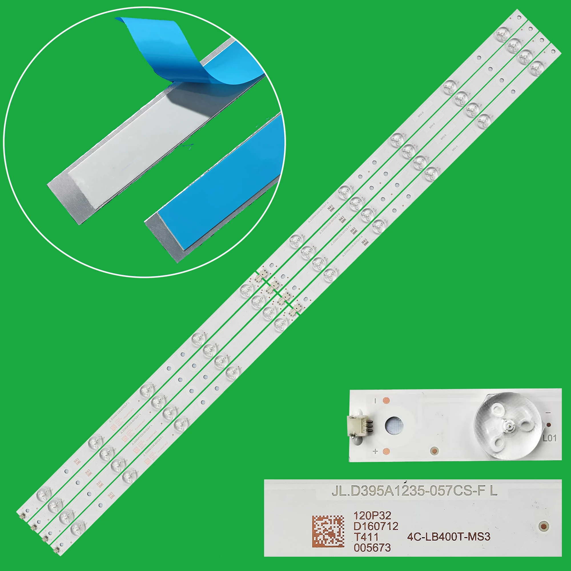Светодиодная лента подсветки для 40FB3105 40FB3105W 40FA3103 F40B3803 40FA3113W 40FA3104 L40R640CTE LVF400CMDX 40FA3103W 40FB3103
Светодиодная лента подсветки для 40FB3105 40FB3105W 40FA3103 F40B3803 40FA3113W 40FA3104 L40R640CTE LVF400CMDX 40FA3103W 40FB3103