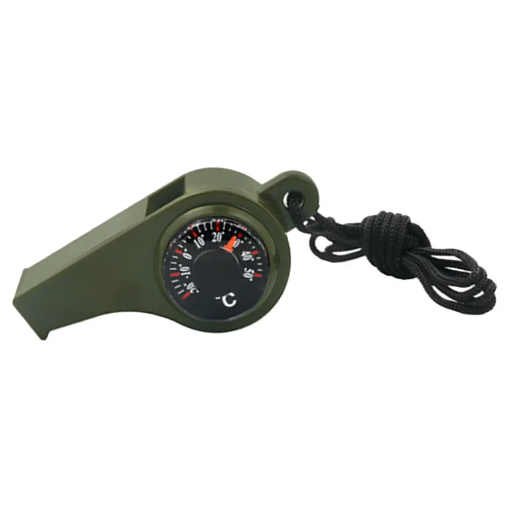 Multifunctional Whistle Camping Thermometer Safety Emergency Survival Feature Multi-function Compass Hiking Gear
Multifunctional Whistle Camping Thermometer Safety Emergency Survival Feature Multi-function Compass Hiking Gear