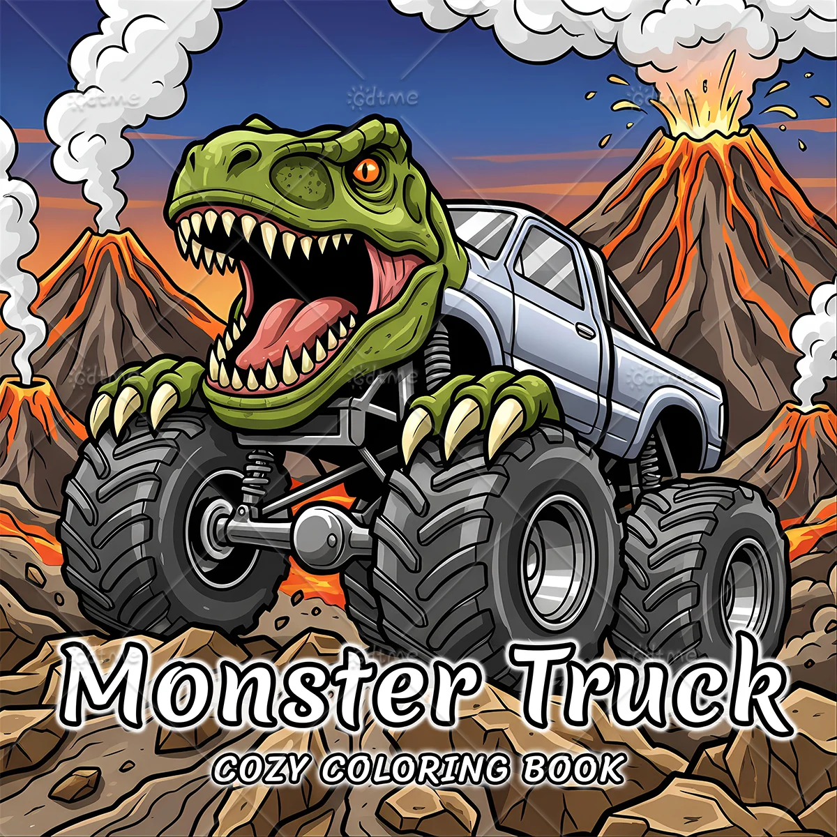 Monster Truck Coloring Book for Adults Featuring Cartoon Bold-easy Patterns for Relaxation Kids DIY Painting Drawing Books
Monster Truck Coloring Book for Adults Featuring Cartoon Bold-easy Patterns for Relaxation Kids DIY Painting Drawing Books