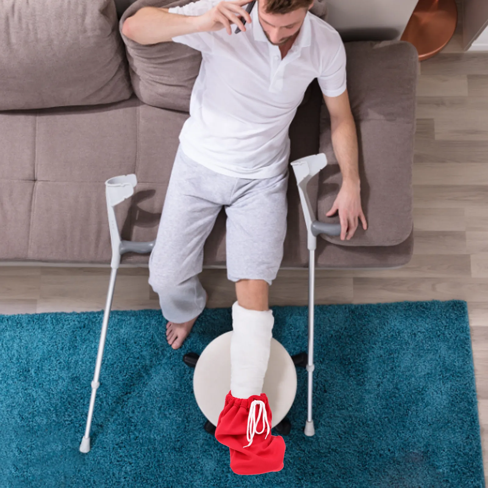 Хлопковый чехол для гипсовой повязки на ногу: теплый, дышащий, для облегчения боли в голеностопе, послеоперационный уход, защита стопы при гипсовой повязке
Хлопковый чехол для гипсовой повязки на ногу: теплый, дышащий, для облегчения боли в голеностопе, послеоперационный уход, защита стопы при гипсовой повязке