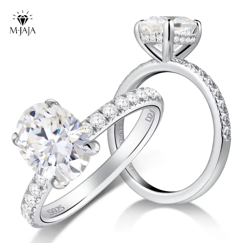 Moissanite Ring 925 Sterling Silver Original Certified 18K White Gold Plated 2ct Diamond Engagement Rings for Women Fine Jewelry
Moissanite Ring 925 Sterling Silver Original Certified 18K White Gold Plated 2ct Diamond Engagement Rings for Women Fine Jewelry