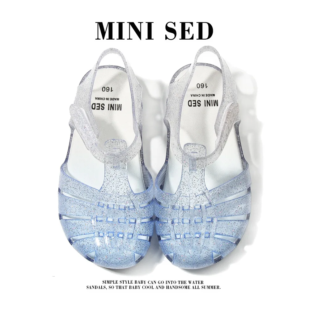 Children's Jelly Shoes Kids Girls' Woven Princess Sandals Crystal Shoes Fruit Soft Soled Roman Sandals for Children Aged 3-8
Children's Jelly Shoes Kids Girls' Woven Princess Sandals Crystal Shoes Fruit Soft Soled Roman Sandals for Children Aged 3-8