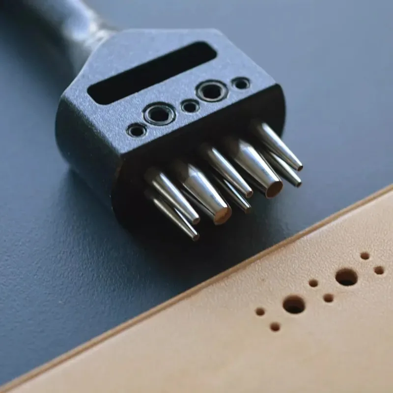 Brogue Style Leather Punch Set DC53 Steel | 3.0+1.0mm Dual Hole Punch | Professional Shoemaking Decoration Tools
Brogue Style Leather Punch Set DC53 Steel | 3.0+1.0mm Dual Hole Punch | Professional Shoemaking Decoration Tools