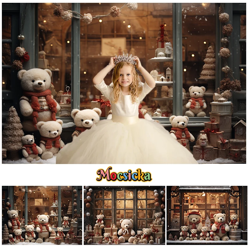 Mocsicka Happy Birthday Photography Background Kids Family Portrait Decor Backdrop Christmas Bear Shop Party Photo Studio Banner 
Mocsicka Happy Birthday Photography Background Kids Family Portrait Decor Backdrop Christmas Bear Shop Party Photo Studio Banner