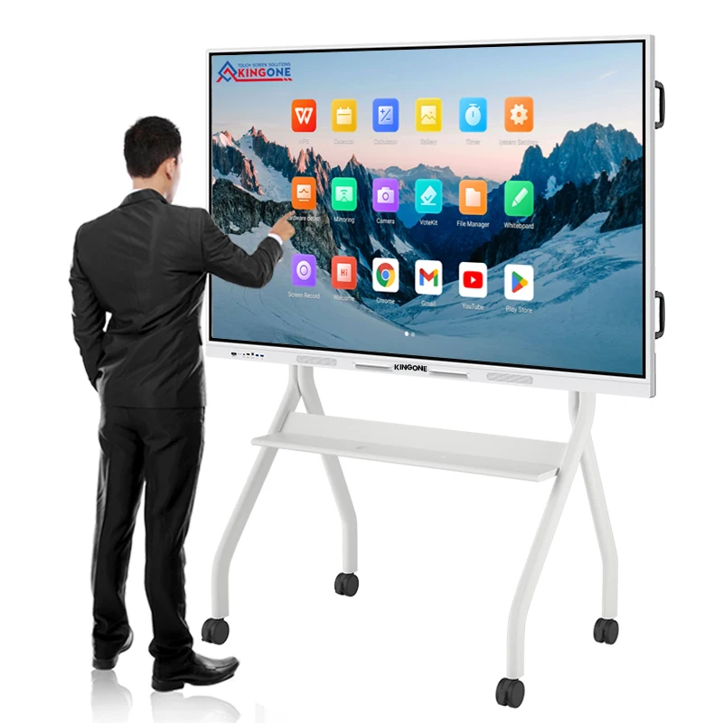KINGONE Touch Screen Display Interactive Board For Conference Teaching And Meeting Room System
KINGONE Touch Screen Display Interactive Board For Conference Teaching And Meeting Room System