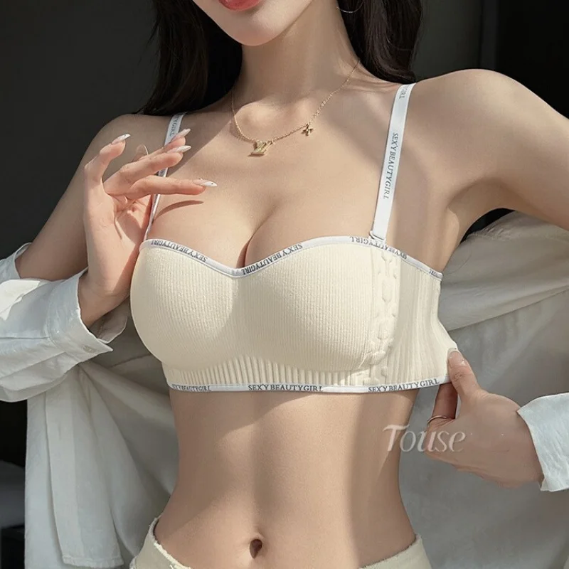 KUCLUT Sexy Half Cup Bra, Popular for Women, With a Small Chest Gathered, Top Lifting, Anti Sagging, And No Steel Ring Bra
KUCLUT Sexy Half Cup Bra, Popular for Women, With a Small Chest Gathered, Top Lifting, Anti Sagging, And No Steel Ring Bra