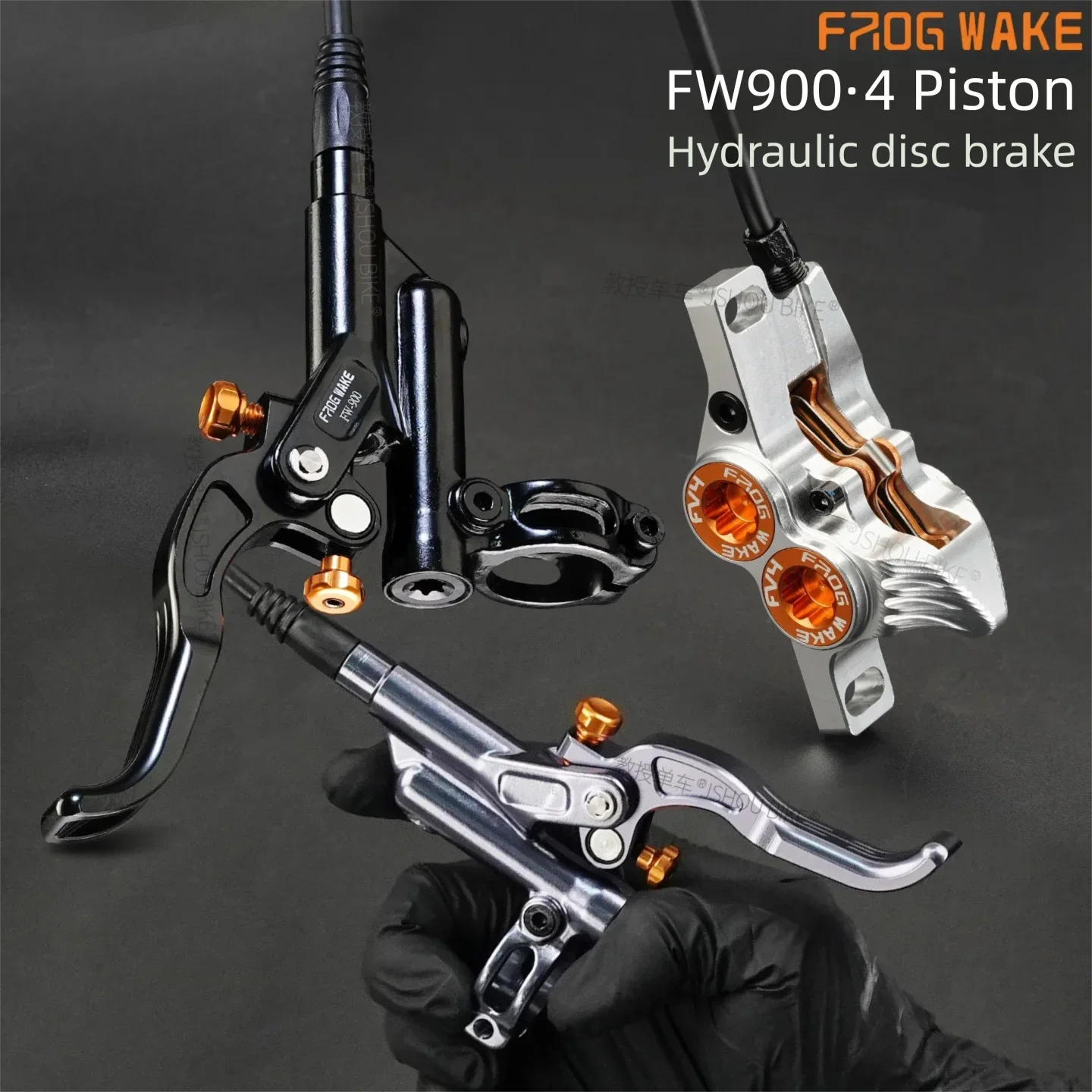 FROG WAKE FW900 MTB гидравлический дисковый тормоз 4 поршня 950/1650 мм передний и задний велосипедный тормозной комплект для SHIMANO surron аксессуары для велосипеда
FROG WAKE FW900 MTB гидравлический дисковый тормоз 4 поршня 950/1650 мм передний и задний велосипедный тормозной комплект для SHIMANO surron аксессуары для велосипеда