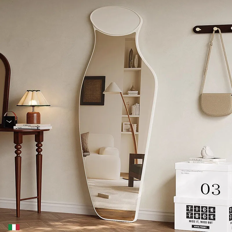 Modern Standing Mirror Funky Cloud Asymmetrical Garden Mirror Bedroom Nordic Cute Bathroom Big Girls Wall Espelhos Home Products
Modern Standing Mirror Funky Cloud Asymmetrical Garden Mirror Bedroom Nordic Cute Bathroom Big Girls Wall Espelhos Home Products