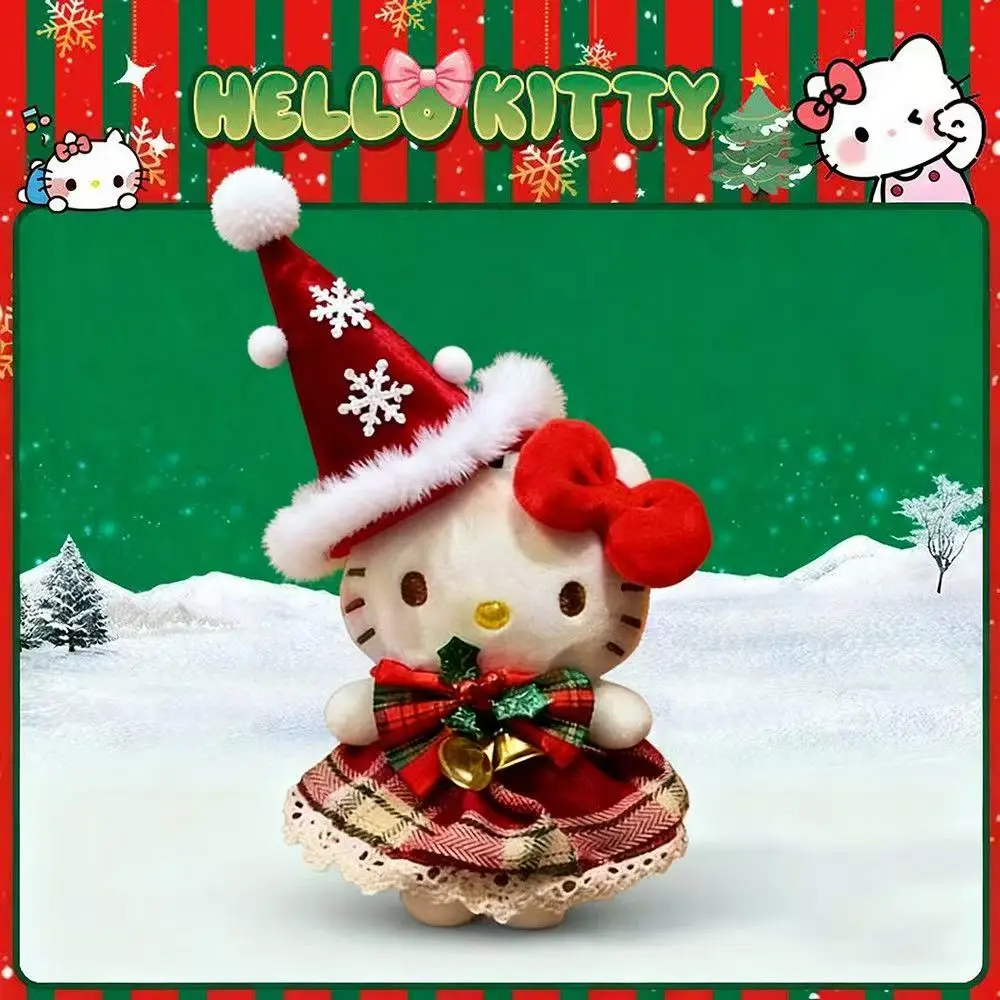 Sanrio Hello Kitty Cute Cartoon Santa Claus Autumn Winter Plush Keychain Package Ornament Friend Girl Birthday Christmas Gifts
Sanrio Hello Kitty Cute Cartoon Santa Claus Autumn Winter Plush Keychain Package Ornament Friend Girl Birthday Christmas Gifts