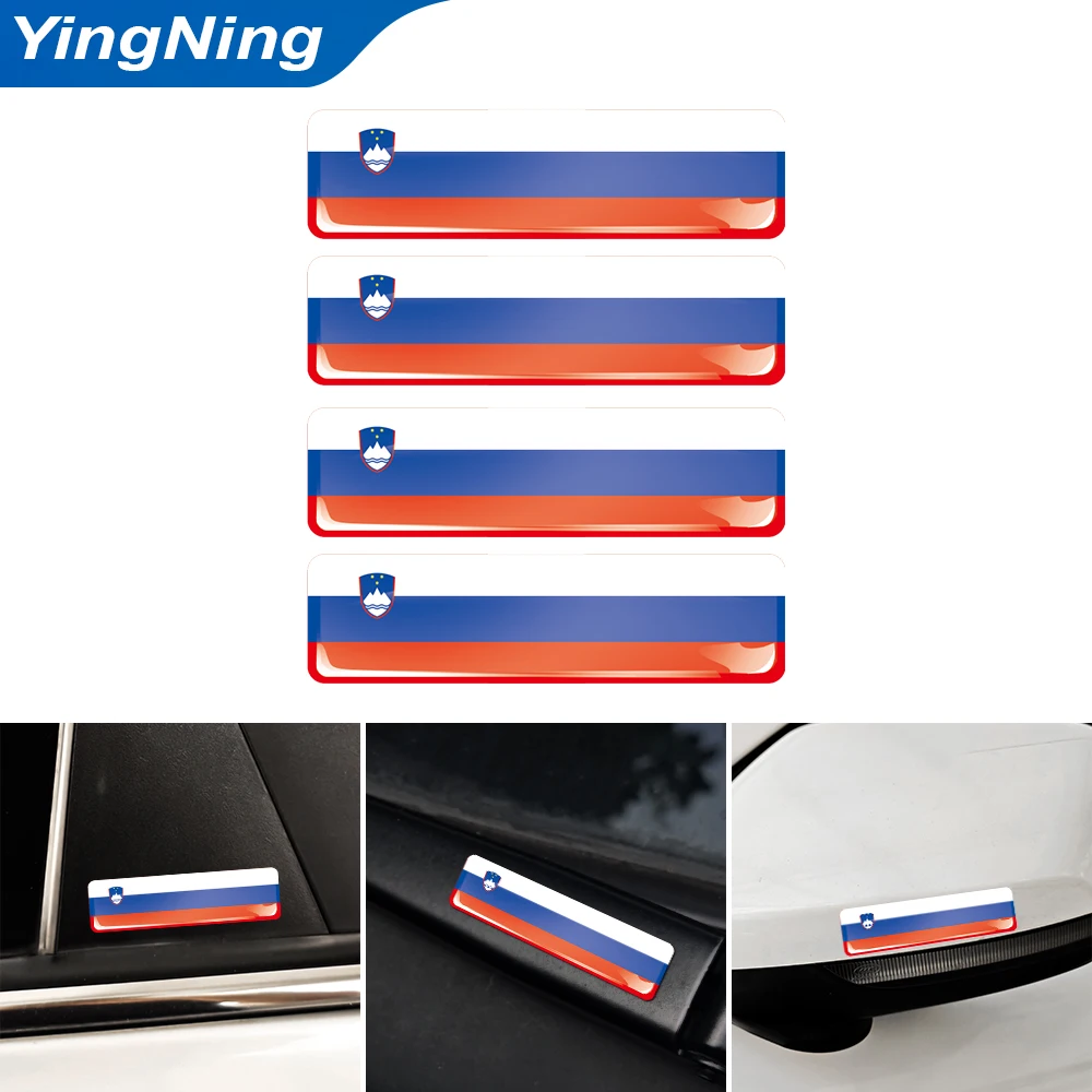 4PCS Slovenia Flag Car Sticker 3D Resin Domed Decal Slovenian National Emblem for Auto Moto Helmet Laptop Decoration Accessories
4PCS Slovenia Flag Car Sticker 3D Resin Domed Decal Slovenian National Emblem for Auto Moto Helmet Laptop Decoration Accessories