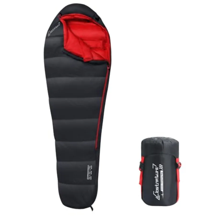 Down Sleeping Bag for Adults - 20D 550 Fill Power Backpacking Mummy Sleeping Bag for 16°F - 45°F Lightweight 4 Season Clod Weat
Down Sleeping Bag for Adults - 20D 550 Fill Power Backpacking Mummy Sleeping Bag for 16°F - 45°F Lightweight 4 Season Clod Weat