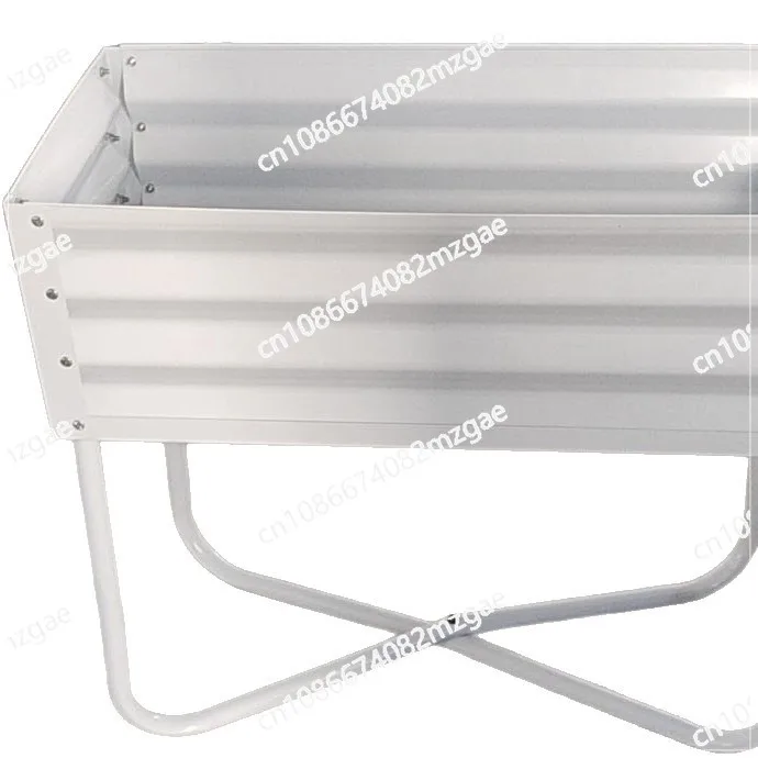 Garden Metal Planting High Foot Simple Aluminum Alloy Outdoor Vegetable Flower Vegetable Planting Pot Planting Pot
Garden Metal Planting High Foot Simple Aluminum Alloy Outdoor Vegetable Flower Vegetable Planting Pot Planting Pot
