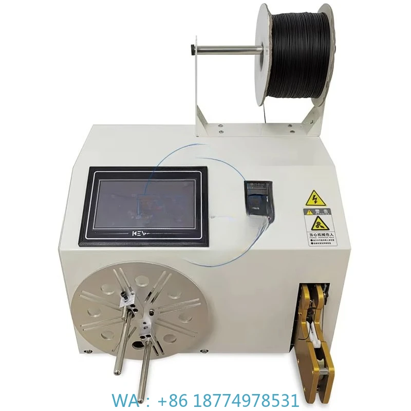 Spool Winding Machine Automatic Cable Winding Tying Machine JCW-WB01 China Factory Supply Wire
Spool Winding Machine Automatic Cable Winding Tying Machine JCW-WB01 China Factory Supply Wire