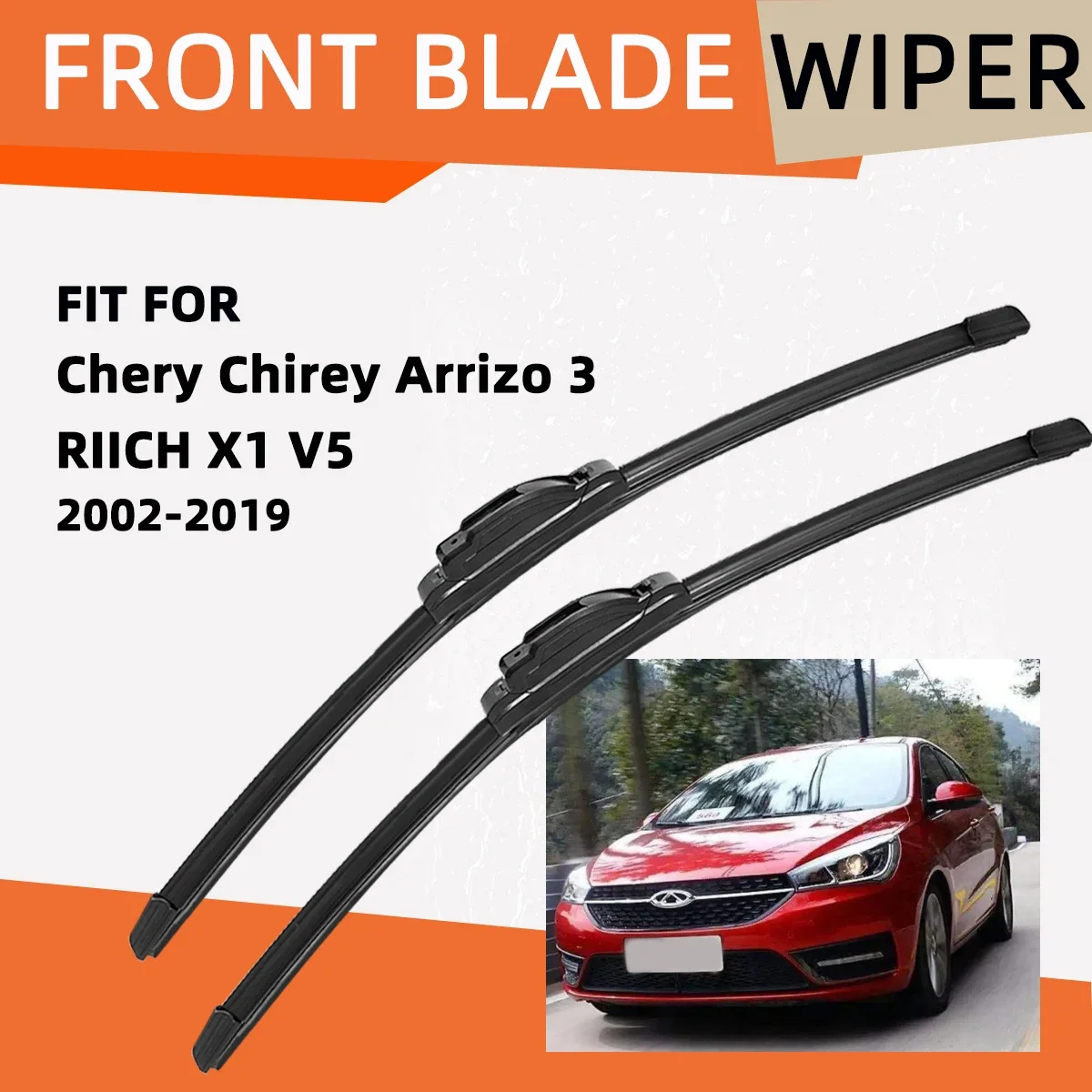 Double Rubber Car Wiper for Chery Chirey Arrizo 3 RIICH X1 V5 Front Blade Brushes Automobiles Parts Accessorie Windscreen Wiper
Double Rubber Car Wiper for Chery Chirey Arrizo 3 RIICH X1 V5 Front Blade Brushes Automobiles Parts Accessorie Windscreen Wiper