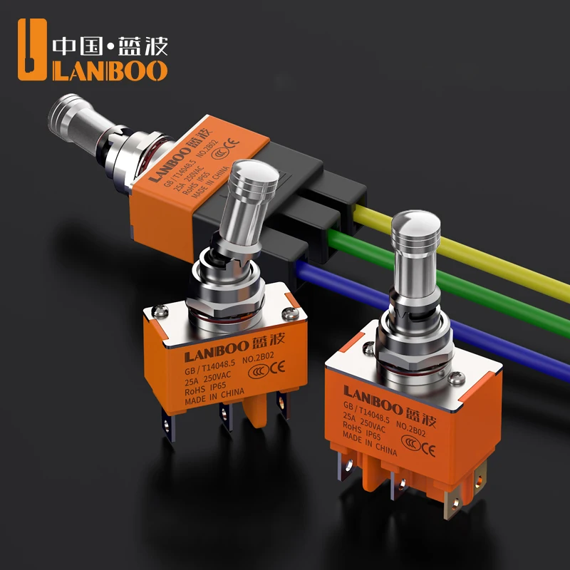 LANBOO 12mm Pull Unlock Self-locking Toggle Switch 3pin 4pin 6pin ON-OFF/ON-OFF-ON 2 Position 3 Position 25A
LANBOO 12mm Pull Unlock Self-locking Toggle Switch 3pin 4pin 6pin ON-OFF/ON-OFF-ON 2 Position 3 Position 25A