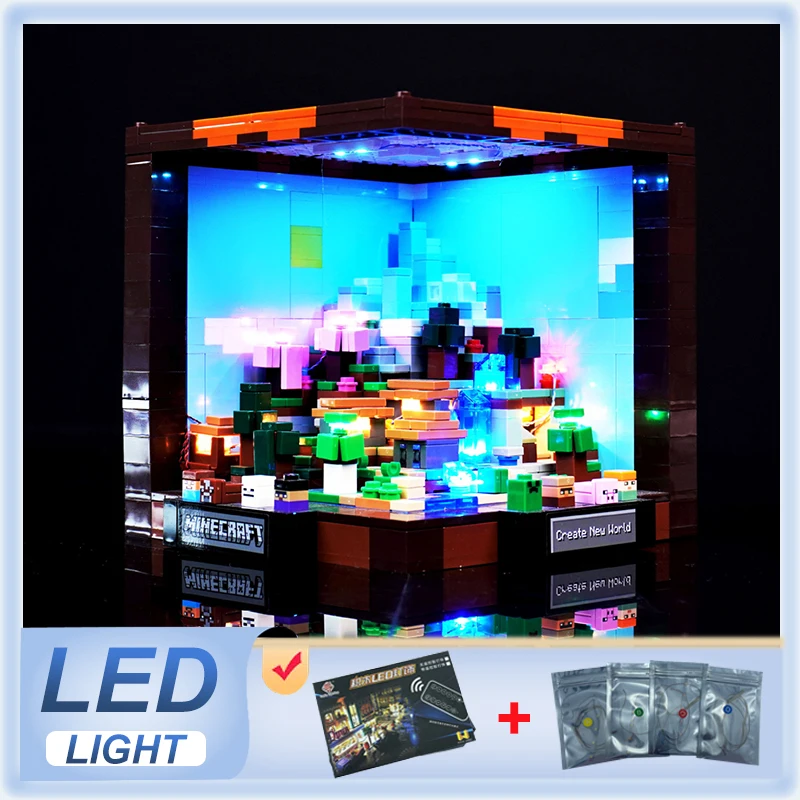Комплект радиоуправляемых светодиодных фонарей своими руками для LEGO 21265, столик для рукоделия (только светодиодный светильник, модель без блоков)
Комплект радиоуправляемых светодиодных фонарей своими руками для LEGO 21265, столик для рукоделия (только светодиодный светильник, модель без блоков)