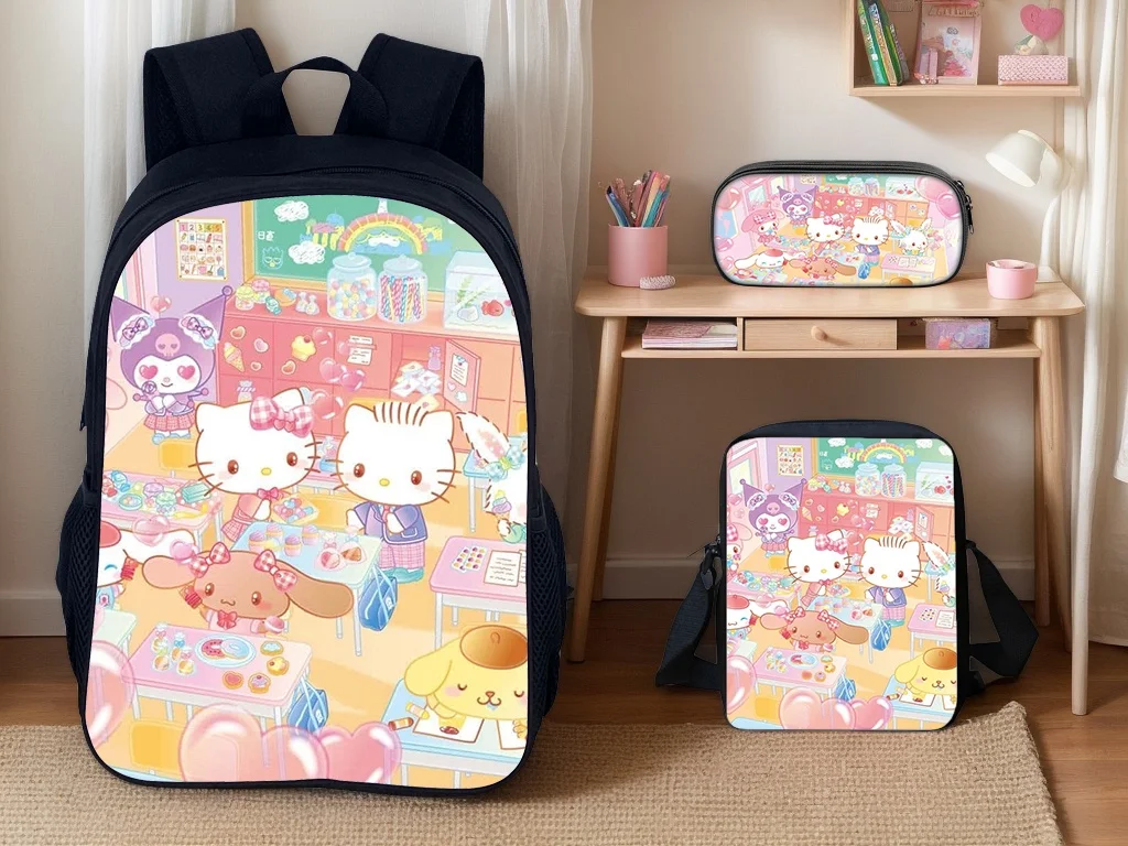3 Pcs Melody Bookbag Set Boy Girl Back to School Backpack-Lightweight Kids Knapsack+Single Shoulder Bag+Pencil Case
3 Pcs Melody Bookbag Set Boy Girl Back to School Backpack-Lightweight Kids Knapsack+Single Shoulder Bag+Pencil Case