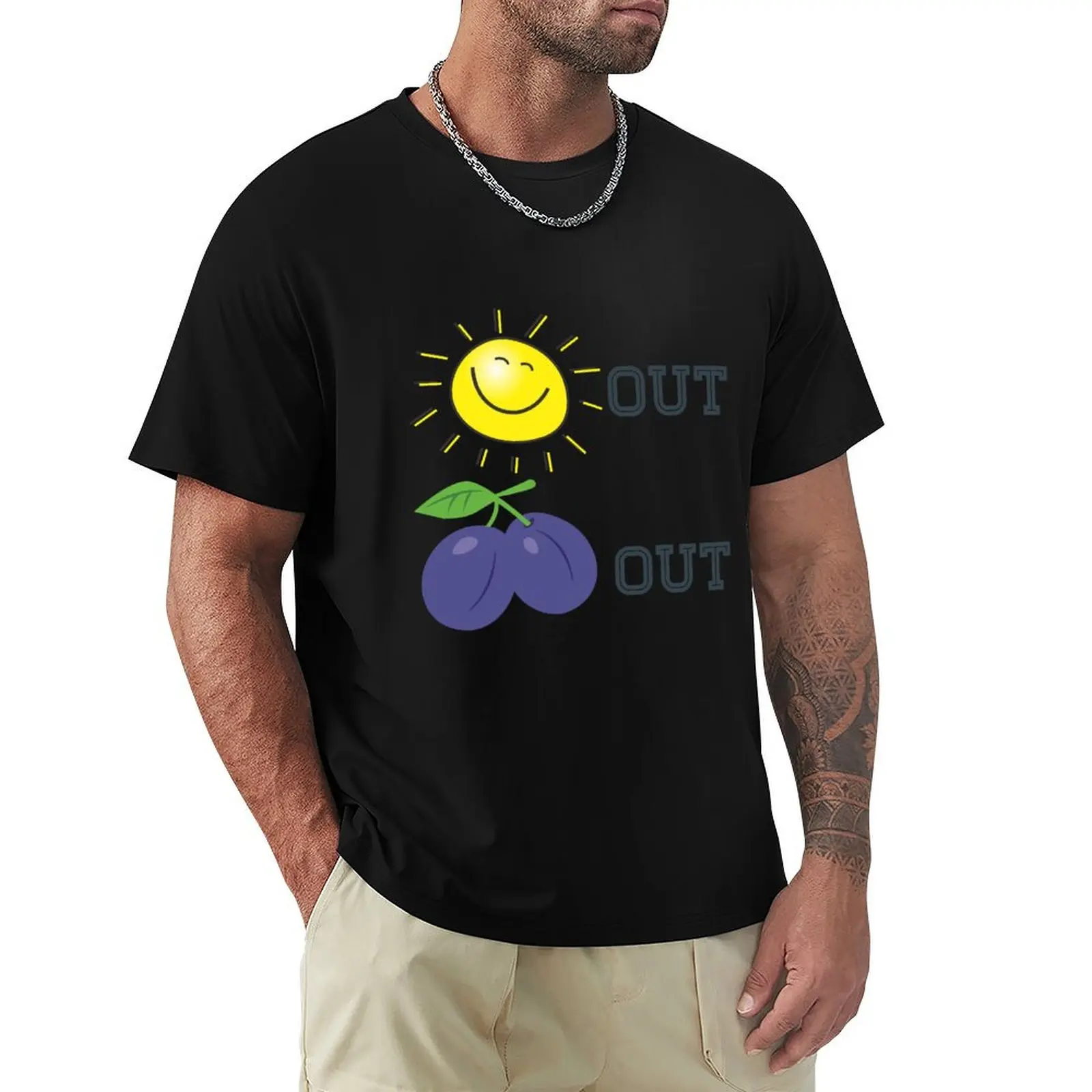 Summer Sun's Out Plums Out T-Shirt Independence Day Short Sleeve T-Shirt
Summer Sun's Out Plums Out T-Shirt Independence Day Short Sleeve T-Shirt