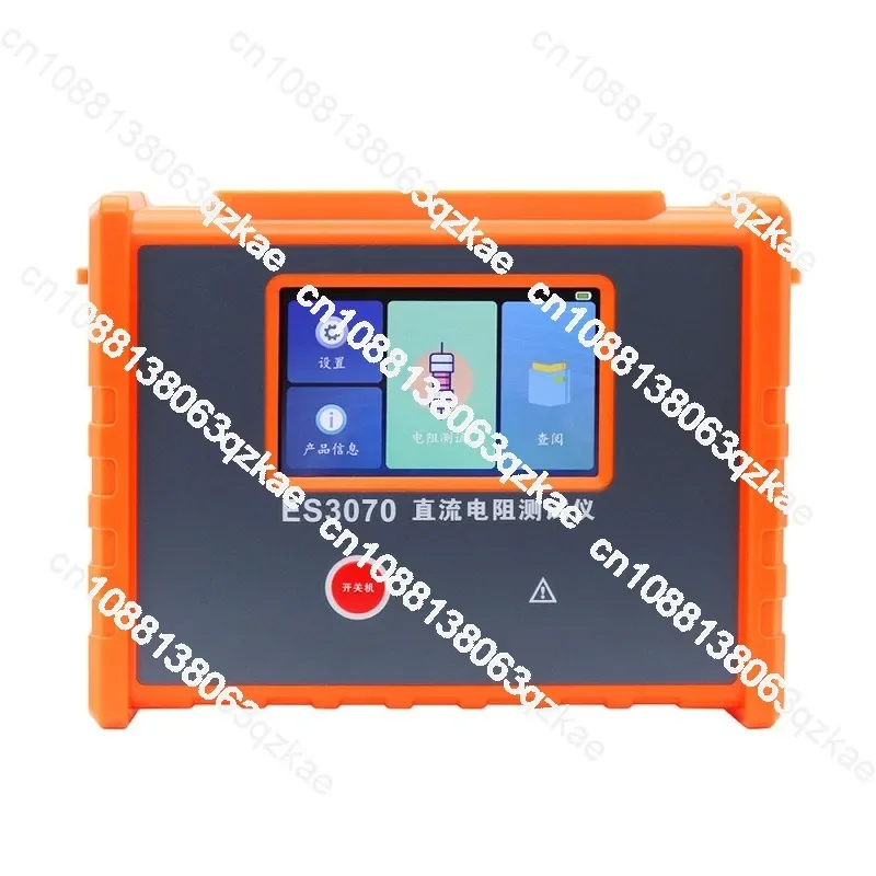 ES3070 Handheld DC Winding Resistance Tester Micro Ohm Meter 5A 10A Grounding Continuity Detector Measurement Range 10.0uΩ-50KΩ
ES3070 Handheld DC Winding Resistance Tester Micro Ohm Meter 5A 10A Grounding Continuity Detector Measurement Range 10.0uΩ-50KΩ