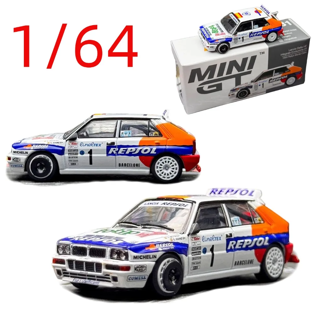 MINIGT Diecast 1/64 Scale Lancia Delta HF Integrale Sport Car Model Alloy Lancia Delta HF Integrale Racing Car Model Toy Display
MINIGT Diecast 1/64 Scale Lancia Delta HF Integrale Sport Car Model Alloy Lancia Delta HF Integrale Racing Car Model Toy Display
