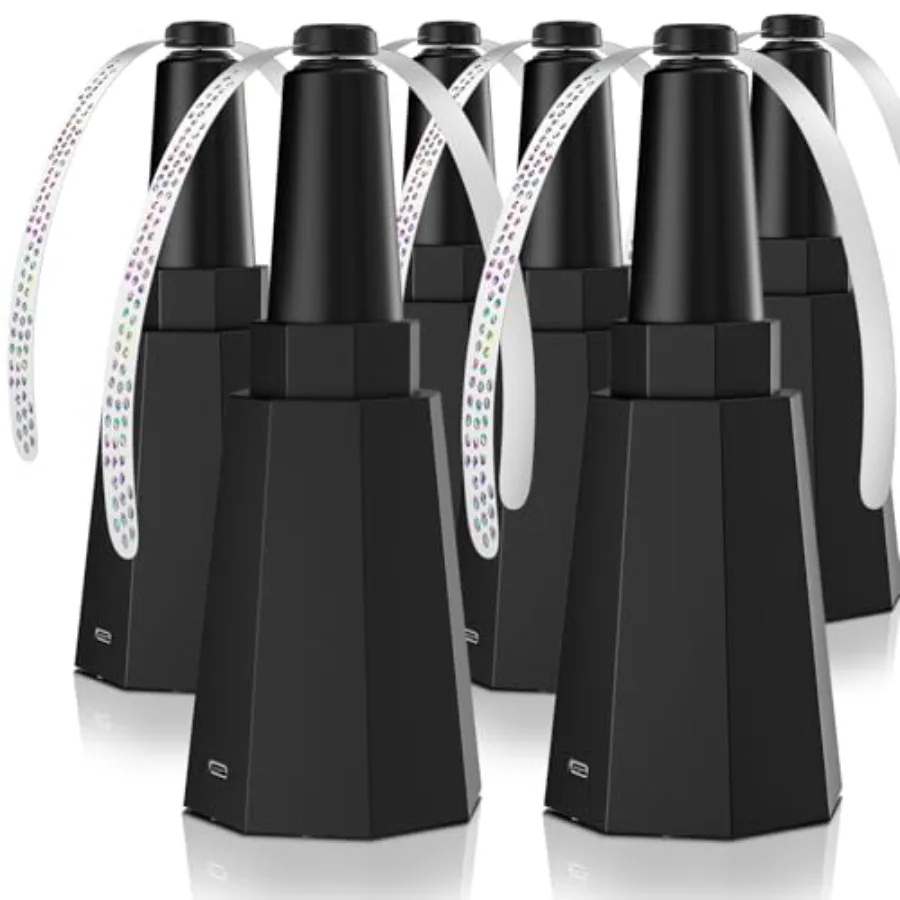 6-Pack Rechargeable Fly Fans for Tables Up to 10-hour Working Time, Indoor Outdoor Mute Food Fans to Keep Flies Away, Retractab
6-Pack Rechargeable Fly Fans for Tables Up to 10-hour Working Time, Indoor Outdoor Mute Food Fans to Keep Flies Away, Retractab