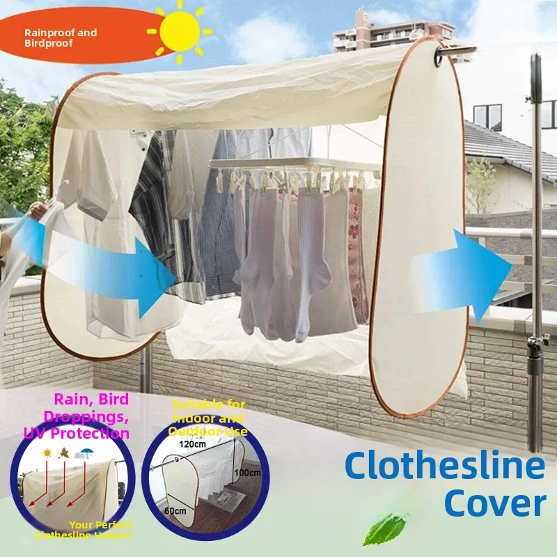 Outdoor Laundry Protection Cover Dustproof Bird Excrement Resistant Sun Protection Clothes Drng Cover Universal ield Towel
Outdoor Laundry Protection Cover Dustproof Bird Excrement Resistant Sun Protection Clothes Drng Cover Universal ield Towel