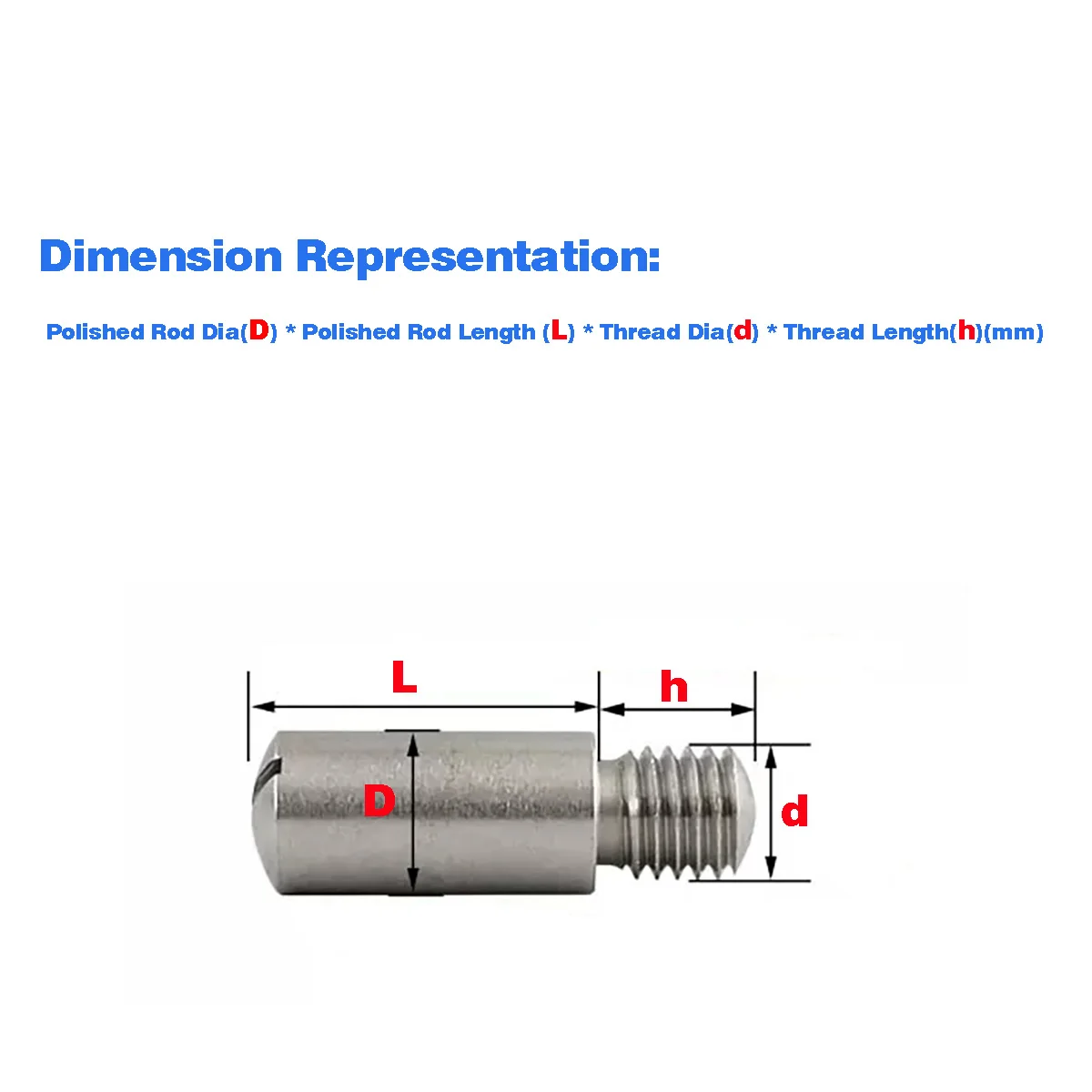 304 SS Slotted Dome External Thread Cylindrical Pin Locating Pin Shaft M2-M10
304 SS Slotted Dome External Thread Cylindrical Pin Locating Pin Shaft M2-M10