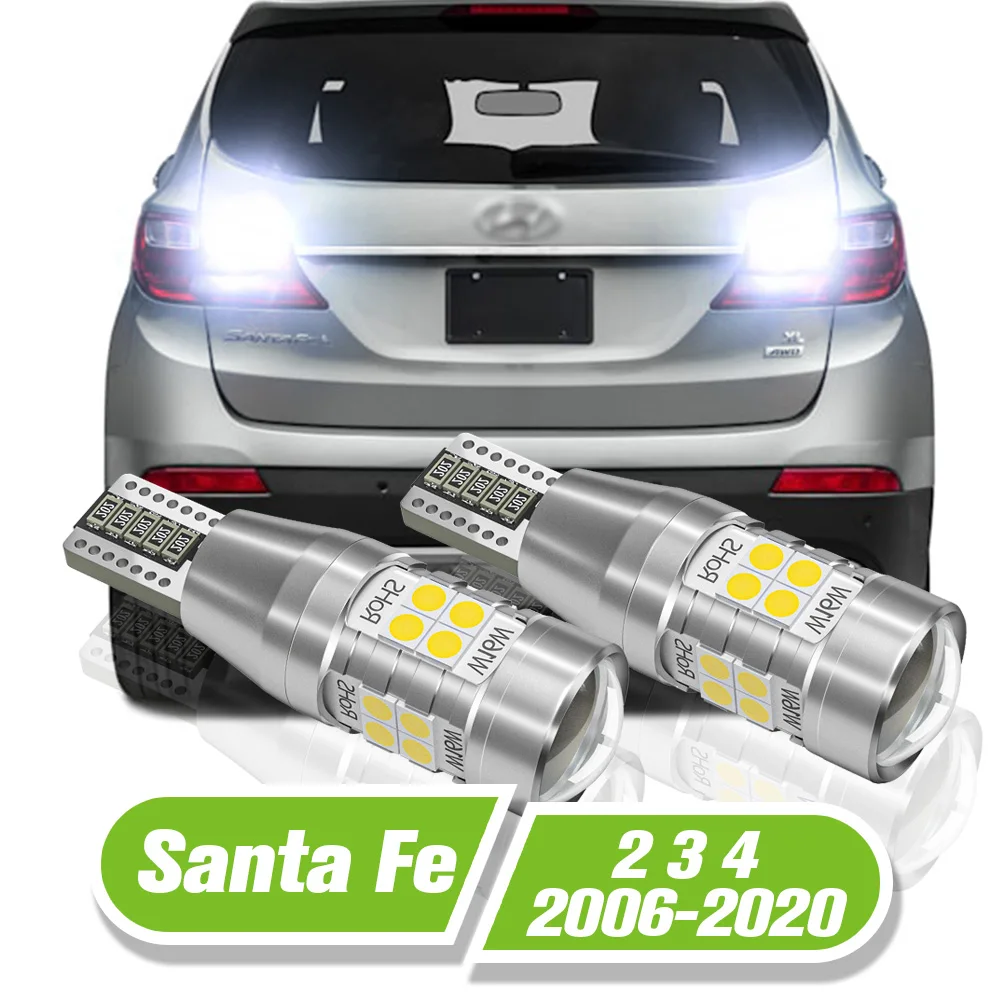 For Hyundai Santa Fe 2 3 4 LED Reverse Light 2pcs Backup Lamp 2006-2020 2013 2014 2015 2016 2017 2018 2019 Accessories
For Hyundai Santa Fe 2 3 4 LED Reverse Light 2pcs Backup Lamp 2006-2020 2013 2014 2015 2016 2017 2018 2019 Accessories