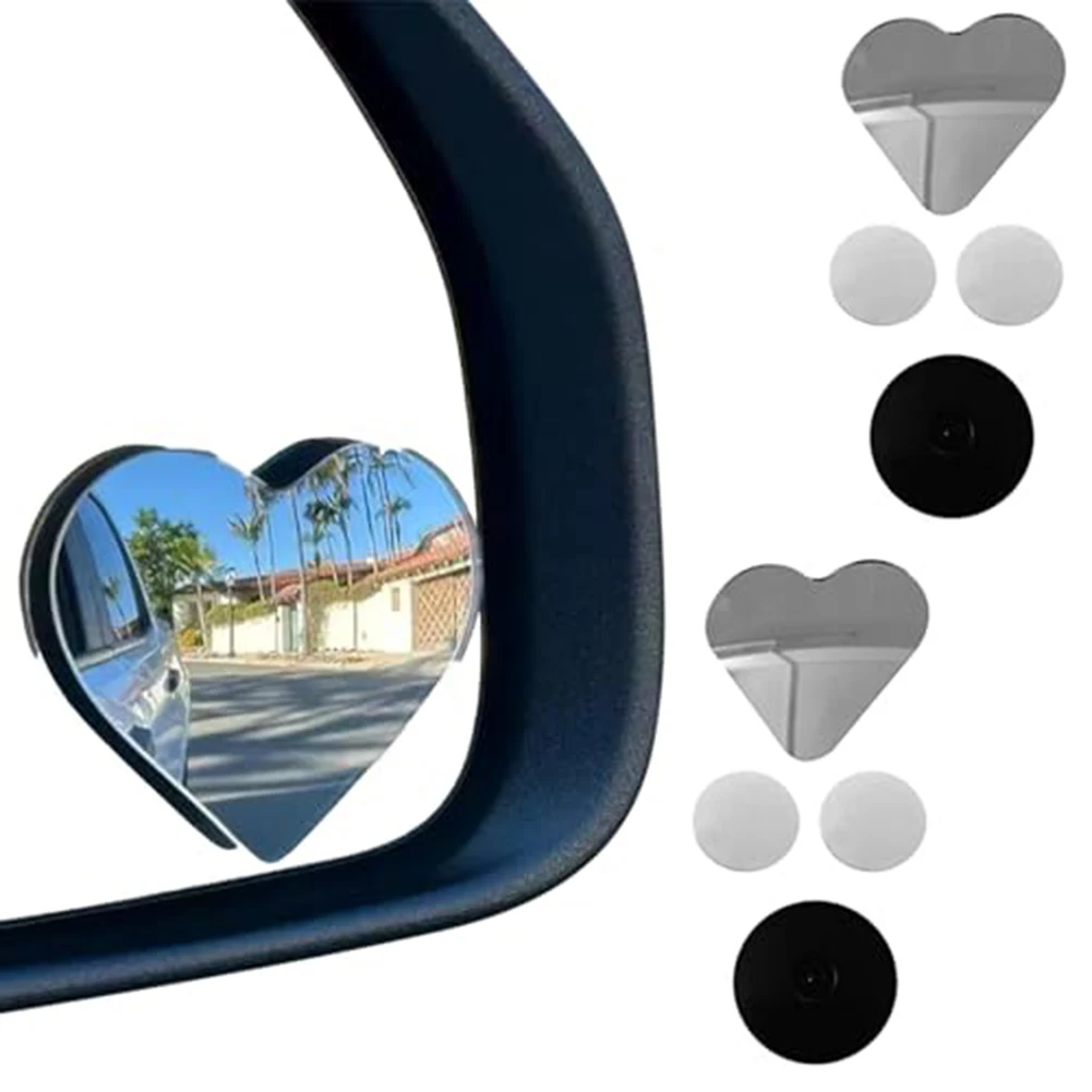 For Reversing Assistance Heart-shaped Mirror Blind Spot Elimination Tool Car Safety Car Rearview Mirror High-definition View
For Reversing Assistance Heart-shaped Mirror Blind Spot Elimination Tool Car Safety Car Rearview Mirror High-definition View