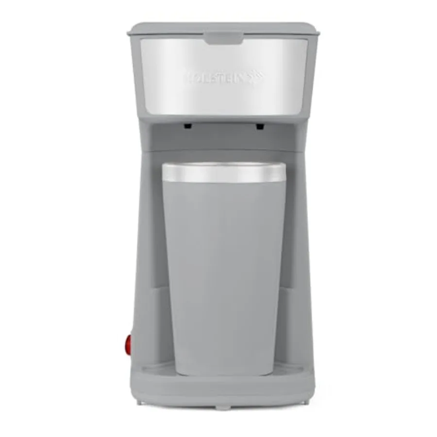 Personal Coffee Maker with 14oz Travel Mug Compact One-Touch Brew Machine with Reusable Filter, Auto Shut-Off, Non-Stick Plate,
Personal Coffee Maker with 14oz Travel Mug Compact One-Touch Brew Machine with Reusable Filter, Auto Shut-Off, Non-Stick Plate,