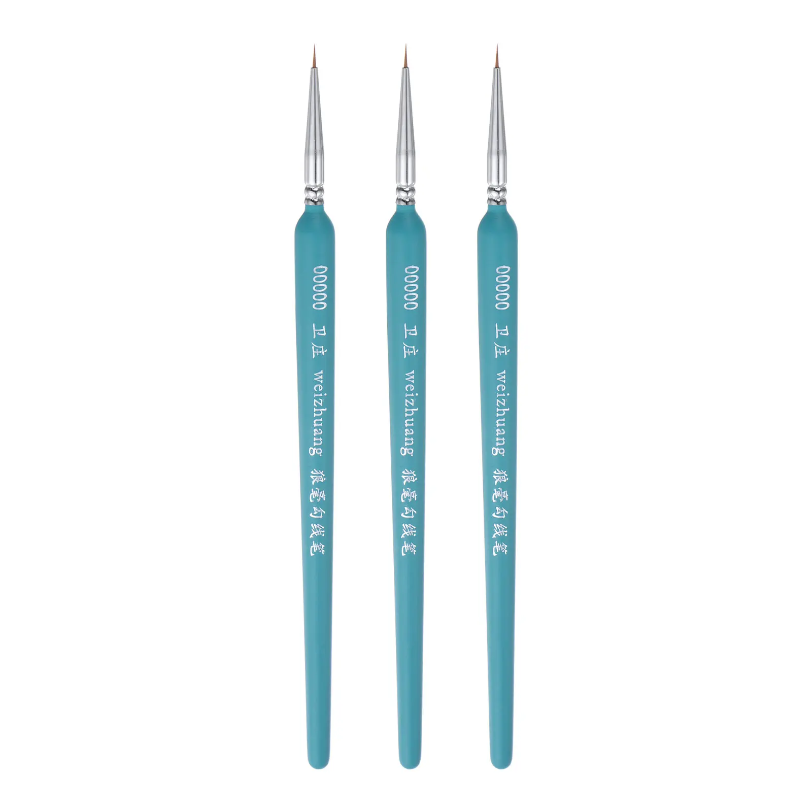 3/5Pcs Detail Paint Brushes 3mm Pointed Tip 180mm Length Nylon Hair Miniature Painting Brush for Watercolor Oil Acrylic Painting 
3/5Pcs Detail Paint Brushes 3mm Pointed Tip 180mm Length Nylon Hair Miniature Painting Brush for Watercolor Oil Acrylic Painting