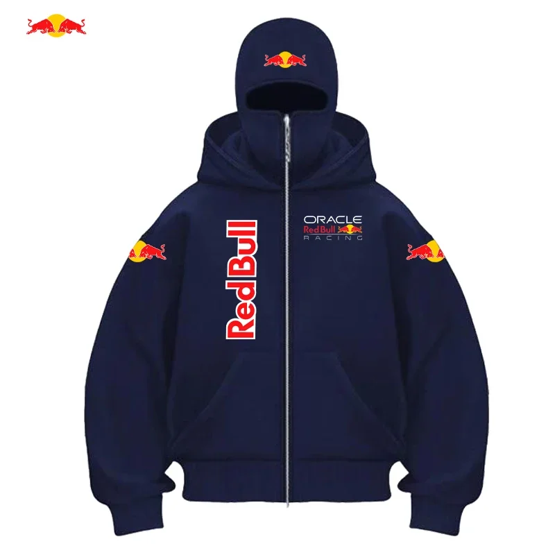 Мужская толстовка с капюшоном Red Bull, пуловер с длинными рукавами, толстовка с двойной кепкой, повседневная лоскутная толстовка с карманом на молнии, мужской европейский размер
Мужская толстовка с капюшоном Red Bull, пуловер с длинными рукавами, толстовка с двойной кепкой, повседневная лоскутная толстовка с карманом на молнии, мужской европейский размер