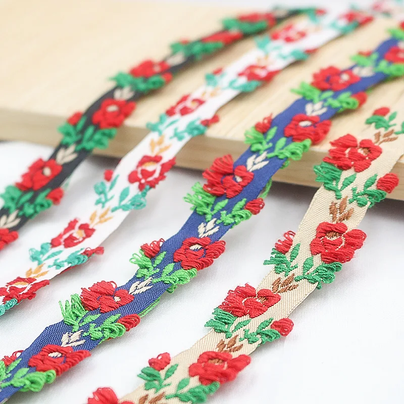 2cm*5M Ethnic Polyester Embroidered Floral Lace Trim Ribbon for Curtains Clothing Pillow DIY Craft Decoration
2cm*5M Ethnic Polyester Embroidered Floral Lace Trim Ribbon for Curtains Clothing Pillow DIY Craft Decoration