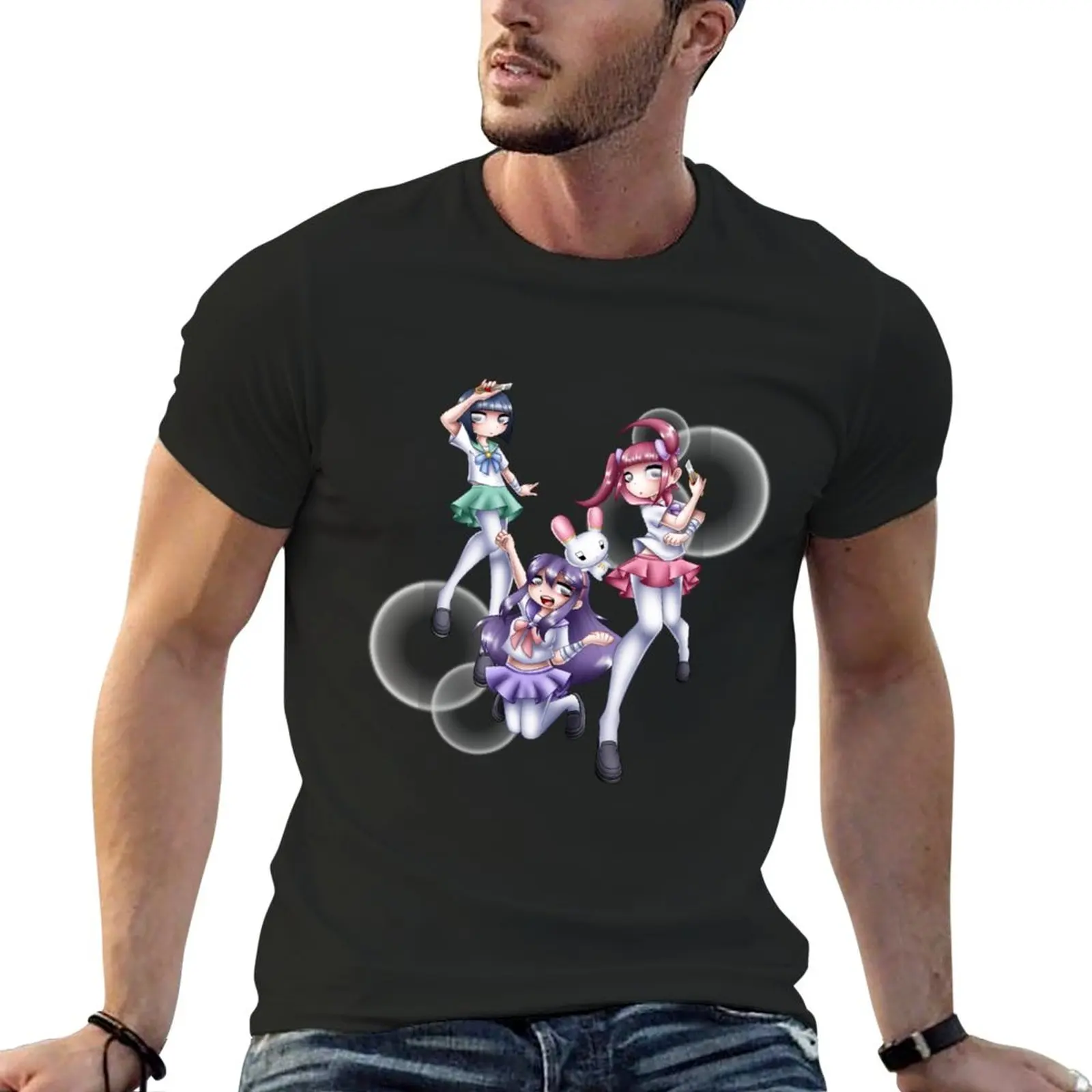 Menherachan - Wrist Cut Warriors (Menherachan, Sabukaruchan, Yumekawachan) T-Shirt plus size tops t shirts men
Menherachan - Wrist Cut Warriors (Menherachan, Sabukaruchan, Yumekawachan) T-Shirt plus size tops t shirts men